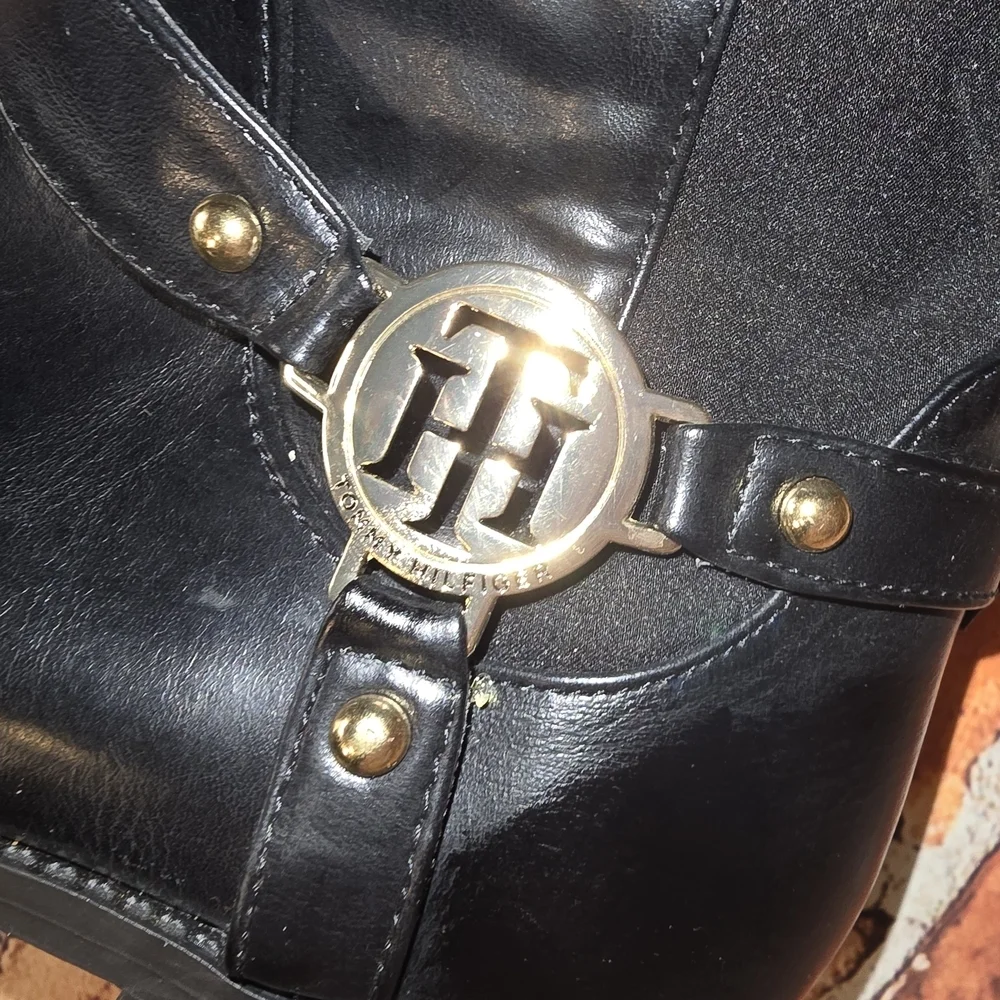 Tommy Hilfiger Black Over the Knee Boots